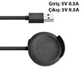 Xiaomi Uyumlu Mi Watch Color WT06 USB Şarj Kablosu-(5775)