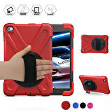 İpad Mini 4/ 5 Shockproof 3 Katmanlı Standlı Zırh Kılıf-(5775)