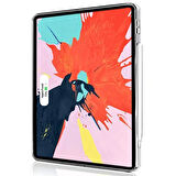 ALLY iPad Pro 11 inch (2021-2020-2018) Ultra Koruma Şeffaf Silikon Kılıf-(5775)
