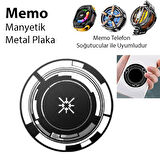 Manyetik Metal Halka - Telefon Soğutucu Uyumlu CX07-CX08 ve Manyetik Tüm modeller-