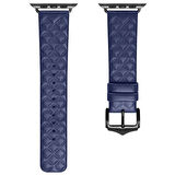 Dux Ducis Apple Uyumlu Watch 38/40/41mm İçin Enland Serisi Premium Deri Kayış Kordon-(57