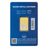 10 gr 24 Ayar NadirGold Gram Altın