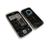 Nokia N96 Kasa Kapak Nokia N96 Siyah Renk Orta Kasa Ön Kapak Arka Kapak Tuş Takımı