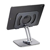 Ally L08 360 Derece Dönebilen Masaüstü Metal Tablet Standı-(5775)