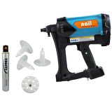 Nail Gsn40d Yalıtım Gaz Tabancası+Id50 1000 Adet Dübel+Gaz