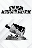 TWS Bluetooth Kulaklık Kablosuz Uzun Pil Ömrü Dijital Göstergeli Powerbank