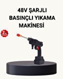Taşınabilir Basınçlı Yıkama Makinesi – 5m Hortumlu Köpük Şişeli 48V Gü?