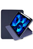 iPad Pro 11 (2021) Kılıf Starling 360 Kalemlikli Tablet Kılıf - Lacivert-(5796)
