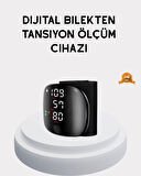 Taşınabilir Dijital Tansiyon Aleti – Bilekten Ölçüm Aritmi Uyarısı ve Risk 