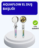 Sağanak Yağmur Etkili El Duşu – Start Stop Tuşlu Su Tasarruflu