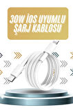 IOS Tüm Serilerle Uyumlu 30W Hızlı Şarj Aleti 11 12 13 14/Pro Max Mini Plus