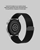Akıllı Saat GPS Nabız Uyku Takibi Sesli Arama Titreşim Bildirimli