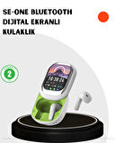 Kayar Kapaklı Şarj Kutusu Ve Dokunmatik Ekranlı Bluetooth Stereo Kulaklık