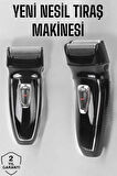 Şarjlı Paslanmaz Çelik Bıçaklı ve Kablosuz Saç Sakal Tıraş Makinesi