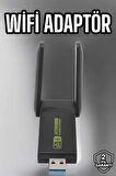 Wifi Adaptör Çift Bantlı Kablosuz Wifi Adaptörü