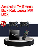 Retro Oyun Konsollu Akıllı Android TV Kutusu