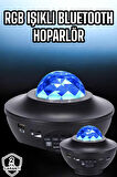 Projektör Yıldız Gece Lambası Disko Topu Bluetooth Bağlantılı Taşınabilir ?