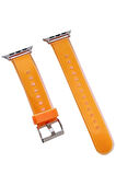 Watch 45mm Jelly Silikon Kordon - Turuncu-(5796)