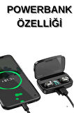 Dijital Göstergeli Bluetooth Kulaklık Kablosuz TWS Stereo Bluetooth 5.0