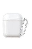Airpods 2 (2.nesil) Hang Kılıf - Şeffaf-(5796)