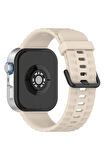 Huawei Watch Fit 3 Klasik Kordon - Bej-(5796)