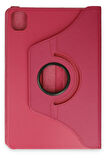 Xiaomi Mi Pad 5 11 Kılıf 360 Tablet Deri Kılıf - Pembe-(5796)