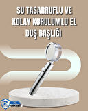 360° Ayarlanabilir Çok Fonksiyonlu Duş Başlığı