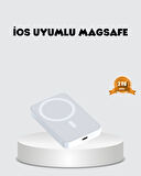 MagSafe Uyumlu Kablosuz Batarya – 27W Hızlı Şarj Destekli Kompakt Güç Bankas?