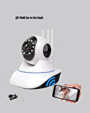 Akıllı IP Güvenlik Kamerası – 1080P HD Gece Görüşlü Hareket Algılamalı