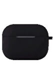 Airpods Pro 3 (3.nesil) Hang Kılıf - Siyah-(5796)