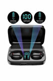 Kablosuz Dijital Göstergeli Çağrı Cevaplayabilen TWS 5.0 Bluetooth Kulaklık