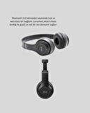 Bluetooth Kablosuz Kulaklık – Extra Bass TF Kart Mikrofonlu Ayarlanabilir Ergonom