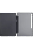 Samsung Galaxy Tab S10 FE Plus 13.1 Kalemlikli Hugo Tablet Kılıfı - Siyah-(5796)