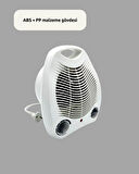 Mini Elektrikli Isıtıcı 2000W – Termostatlı Fanlı Isıtma Taşınabilir Tasar