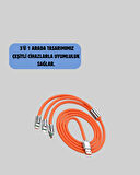 Çinko Alaşımlı Uçlu 120 W Şarj Kablosu – Dolaşmaya Dayanıklı 12 m USB