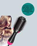 Negatif İyon Teknolojili Saç Kurutma ve Şekillendirme Fırçası
