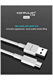 DC04 Süper Hızlı Micro USB Kablo 1M 2A-(5796)