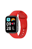 Xiaomi Redmi Watch 3 Active Klasik Kordon - Kırmızı-(5796)