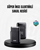 Taşınabilir Elektrikli Tıraş Makinesi USB Şarjlı 5W Motor ve 0.3 mm Hassas Kes