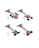 Çok Fonksiyonlu 3'ü 1 Arada Spor Aleti – Kol Göğüs Genişletici ve Mekik Dest