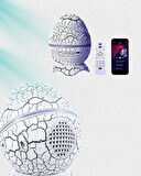 Bluetooth Hoparlör Özellikli 7 Renkli Gece Aydınlatması