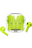 LS-09 Bluetooth 5.3 TWS Kablosuz Airpods Kulaklık - Yeşil-(5796)