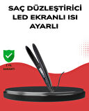 A Kalite Orijinal 2025 Isı Ayarlı Titanyum Seramik Plakalı Profesyonel Saç Düzl