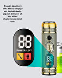 2’si 1 Arada Saç ve Sakal Düzeltici Seti – T Bıçaklı 8 Farklı Kılavuz Tar