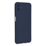 Samsung Galaxy A04e Kılıf Nano İçi Kadife Silikon - Lacivert