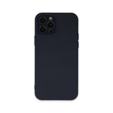 İphone 12 Pro Max Kılıf Lansman Glass Kapak - Lacivert