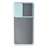 Samsung Galaxy A33 5g Kılıf Palm Buzlu Kamera Sürgülü Silikon - Turkuaz