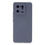 Xiaomi Mi 13 Pro Kılıf Nano İçi Kadife Silikon - Gri