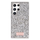 Onegif Samsung Galaxy S24 Ultra Bright Simli Kapak - Gümüş