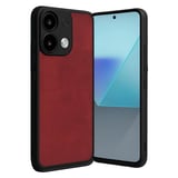 Xiaomi Redmi Note 13 Pro 4g Kılıf Aras Deri Kapak - Kırmızı